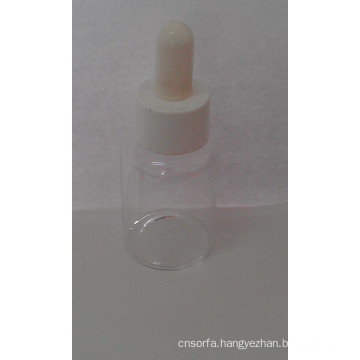 15ml Clear Screwed High Quality Glass Dropper for Essential Oil